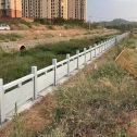 内江 白麻河道栏杆效果展示图