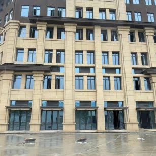 内江 黄金麻花岗岩荔枝面小区外墙干挂