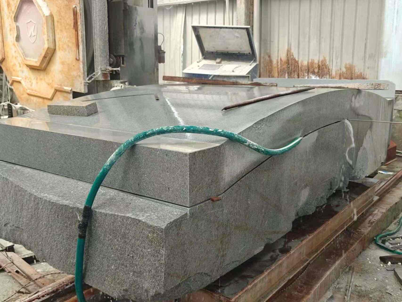 内江 芝麻灰异型加工-拱桥