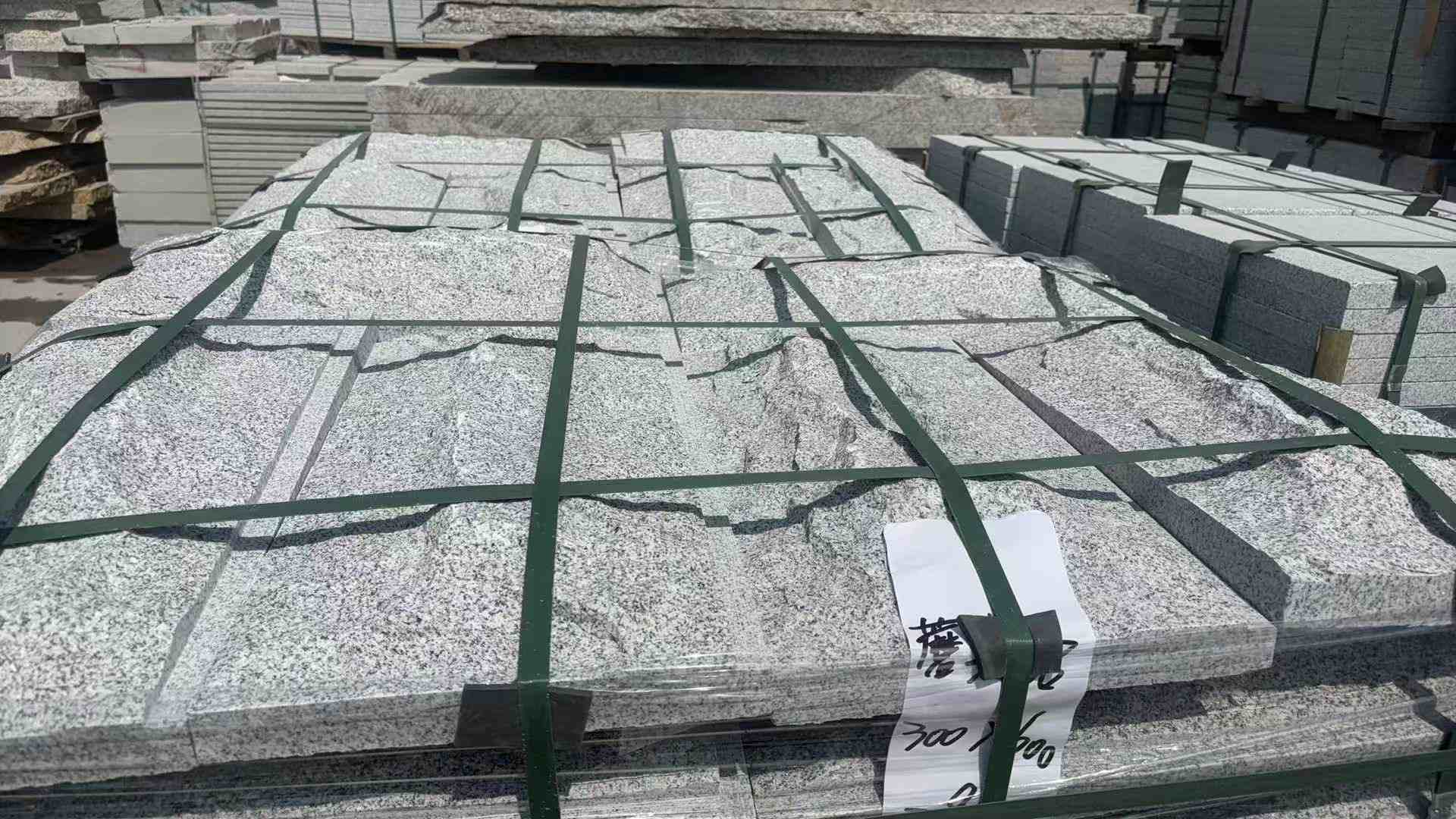 内江 芝麻白蘑菇石成品