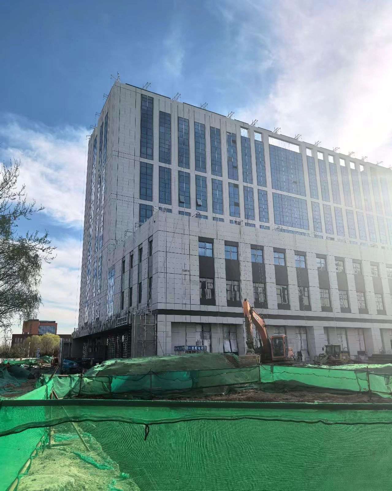 内江 白麻花岗岩石材外墙干挂